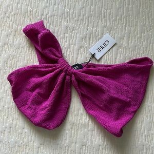 Cider Texture One Shoulder Tank Top